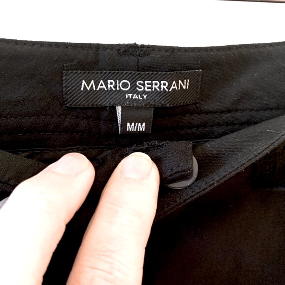 Mario Serrani size M black skort - Picture 10 of 10